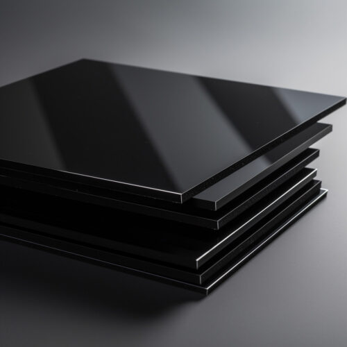 Láminas de Acrílico Negro