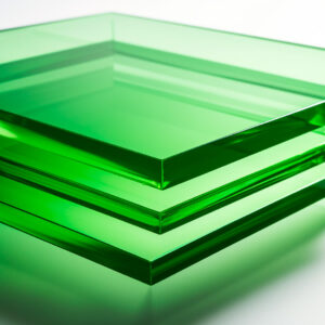 Lámina de Acrílico Translúcido Verde